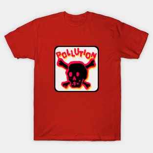 Pollution Skull T-Shirt